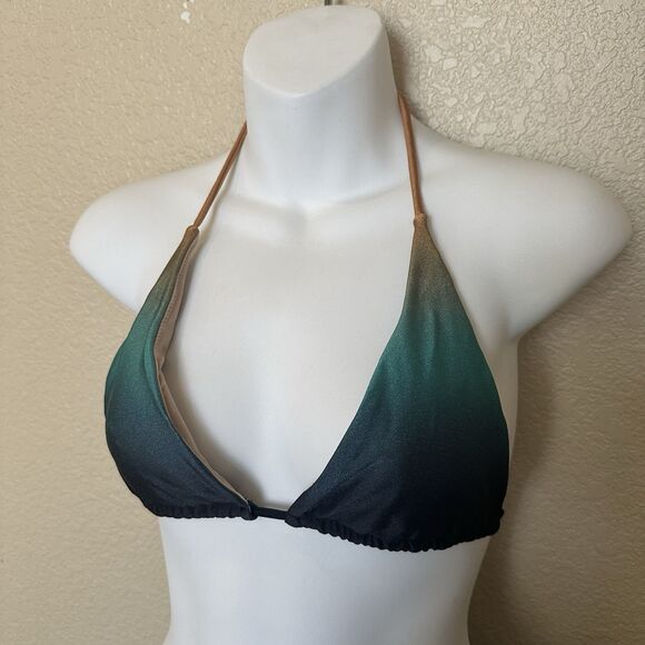 Victorias Secret String Bikini Swimsuit Small Jewel Triangle Itsy Bitsy Teeny - Picture 2 of 12